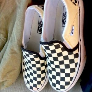 Checkered vans